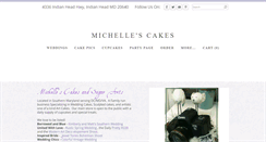 Desktop Screenshot of michellescakes.net