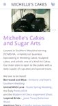 Mobile Screenshot of michellescakes.net