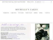 Tablet Screenshot of michellescakes.net